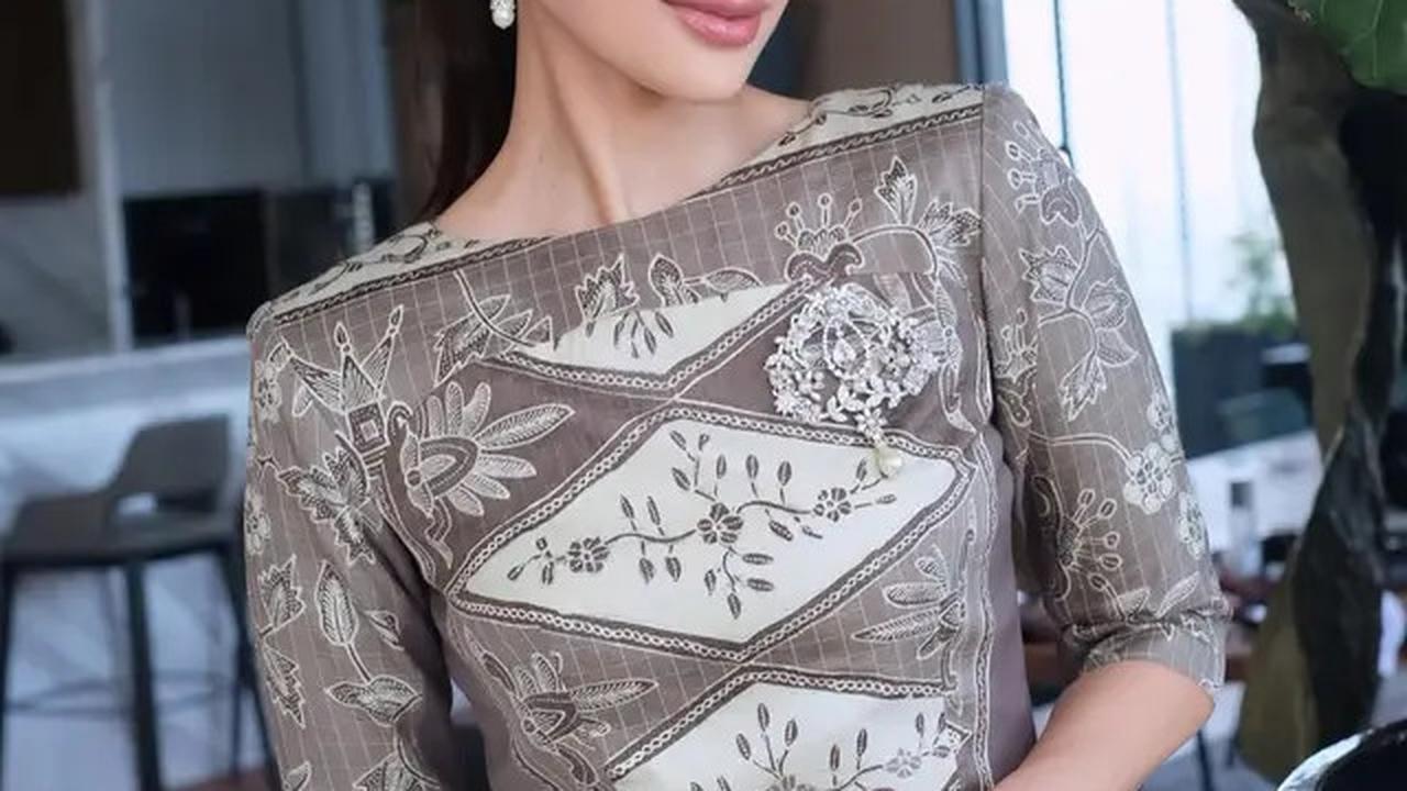 7 Model Baju Batik Loemongga Haoemasan, Jadi Inspirasi Gaya Formal dan Elegan Istri Menteri