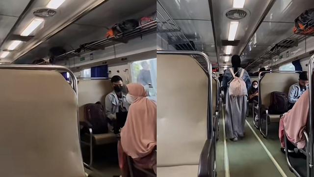 Naik Kereta Api Cikuray untuk sampai ke Bandung hanya berbiaya Rp45.000