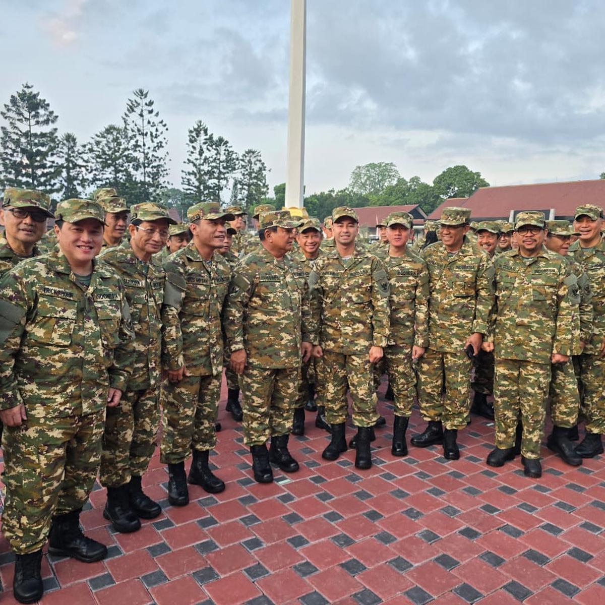 Hari Pertama Ospek Menteri Prabowo di Akmil Magelang