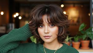 7 Model Rambut Wanita Pendek Butterfly, Bikin Wajah Terlihat Lebih Fresh dan Proporsional (Foto: Gemini AI)