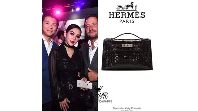 6 Koleksi Tas Syahrini di Atas Rp 150 juta, Elegan dan Stylish
