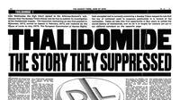 The Sunday Times mengungkap skandal Thalidomide pada 1972 dan mengkampanyekan kompensasi untuk keluarga korban. (Dok. Times Politics via Twitter)
