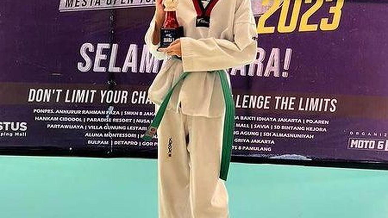 Bikin Bangga, Ini Momen Zivara Anak Nirina Zubir Raih Juara di Turnamen Taekwondo