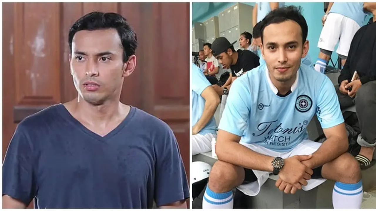 6 Potret Rifky Alhabsyi, Dulu Atlet Sepak Bola Kini Jadi Aktor 'Suara Hati Istri'