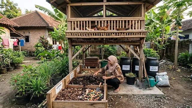 Cara Memanfaatkan Lahan Bawah Kandang Ayam, Optimalkan Sudut Peternakan
