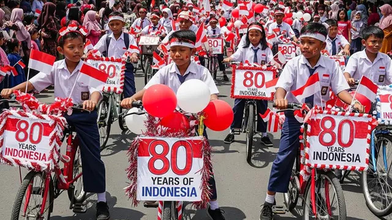 Sepeda Biasa Jadi Meriah, Begini Trik Hias Sepeda untuk Meriahkan 17 Agustus 1945 HUT RI ke-80
