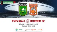 Piala Presiden 2018 PSPS Riau Vs Borneo FC_2 (Bola.com/Adreanus Titus)