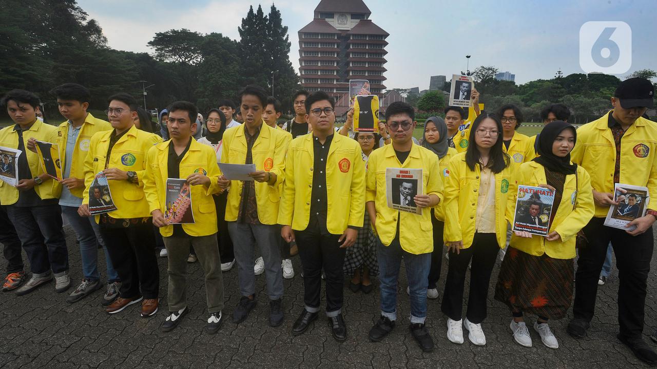 Viral di media sosial X menyebut Ketua Badan Eksekutif Mahasiswa (BEM) Universitas Indonesia (UI) 2023 Melki Sedek Huang diduga melakukan kekerasan seksual. Hal itu seperti yang tertulis di akun X adityarizik @BulanPemalu. Itulah top 3 news hari ini.