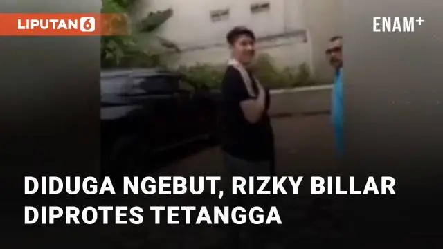 Beredar video seorang tetangga yang memprotes Rizky Billar. Wanita tersebut terdengar tak terima diduga karena Rizky ngebut dengan mobil di jalanan komplek.