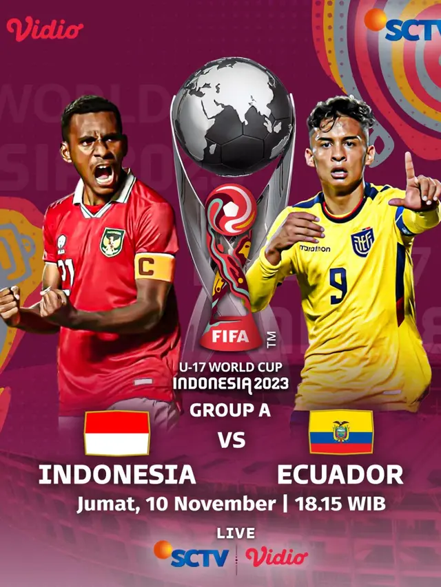 FIFA U17 World Cup Indonesia 2023 Dimulai 10 November 2023, Sebanyak
