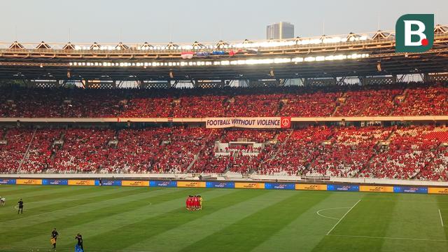Pesan positif dalam laga Timnas Indonesia Vs Irak