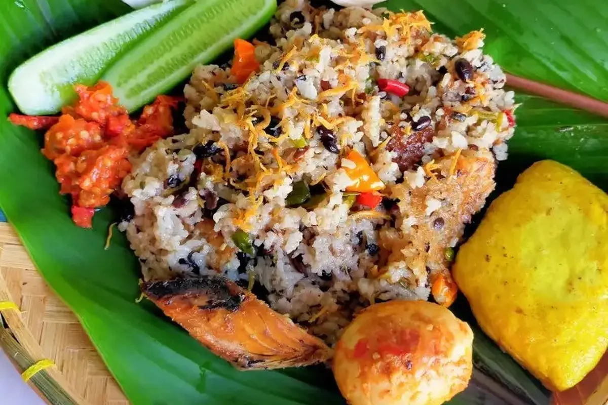 Ilustrasi Nasi Liwet