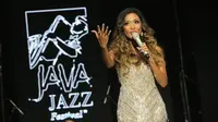 Shanty mengisi acara Java Jazz 2020 hari ketiga. (Adrian Putra/Fimela.com)