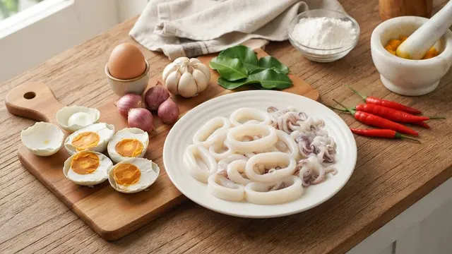 Resep Cumi Crispy Telur Asin
