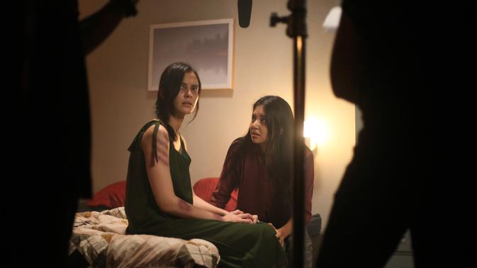 Lutesha dan Widika Sidmore. (Screenplay Pictures)