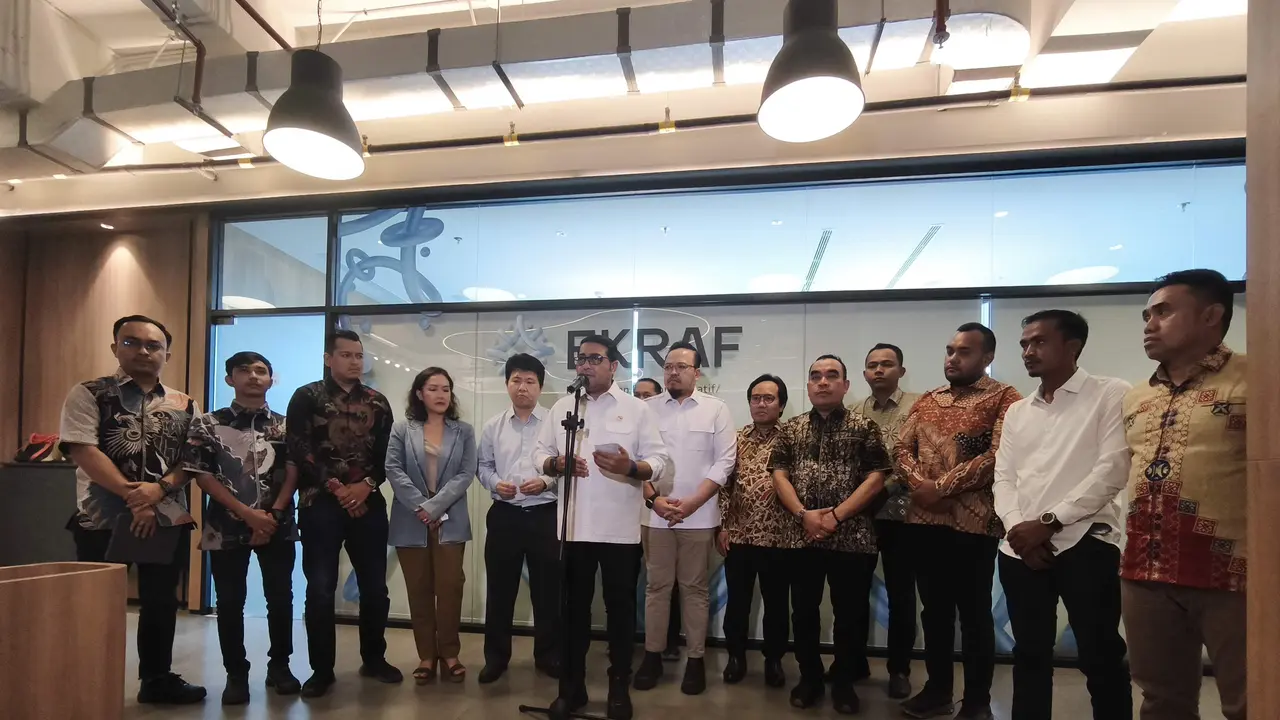 Kementerian Ekonomi Kreatif (Ekraf) menggelar pertemuan dengan Emtek Group