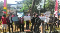 Ahok Didemo saat Resmikan Rusunawa Tambora