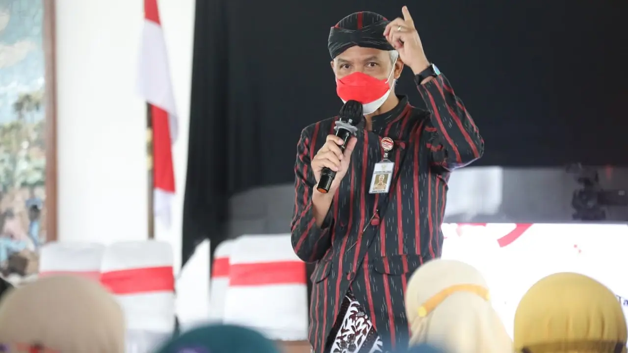 Foto Gubernur Jawa Tengah Ganjar Pranowo