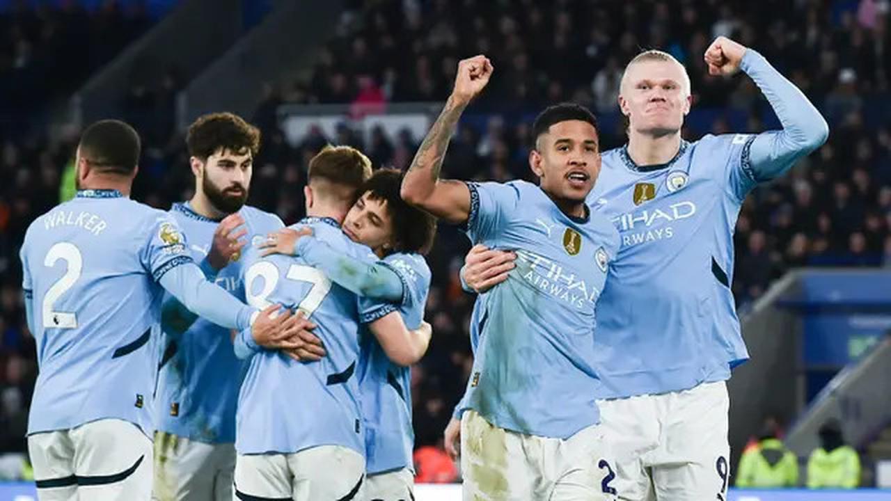 Foto: Duet Apik Haaland dan Savinho Bawa Manchester City Akhiri Paceklik Kemenangan