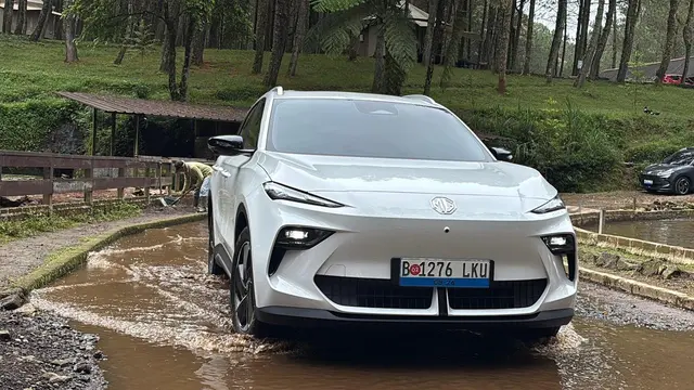 Uji Berkendara Jarak Jauh MGS5 EV (Arief A/Liputan6.com)