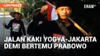 Rayakan Kemenangan Prabowo, 3 Warga Gunung Kidul Jalan Kaki ke Jakarta