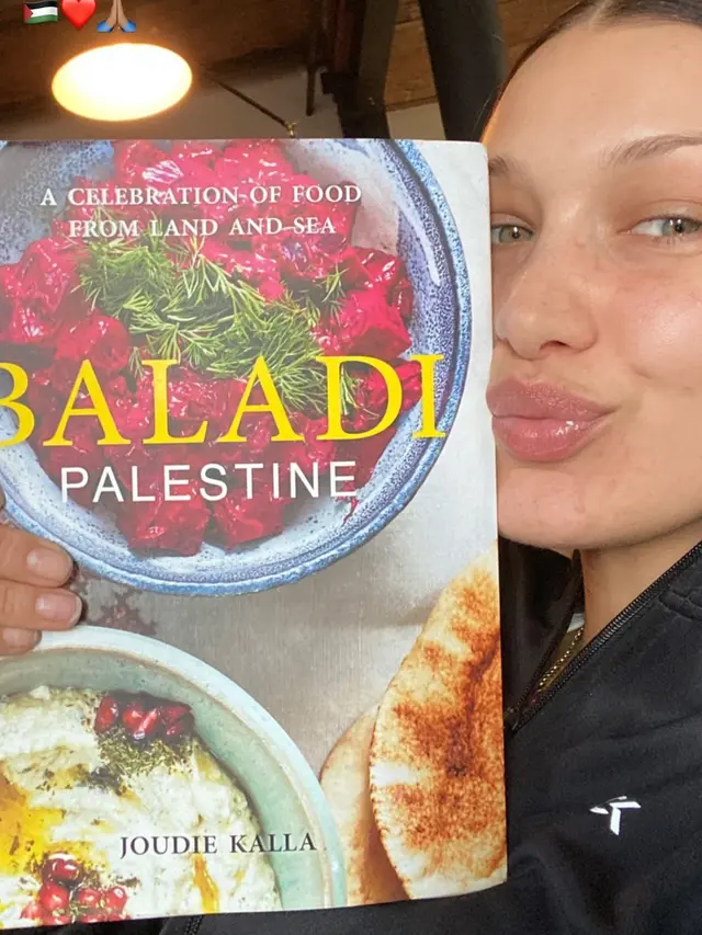 Bella Hadid. (Unggahan Instagram Stories @bellahadid)