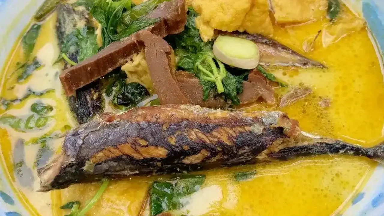 Gulai Krecek Rebung dan Ikan Tongkol
