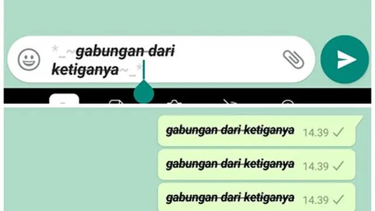 Cara Membuat Tulisan Tebal di WA, Ketahui 7 Fitur Typing Lainnya