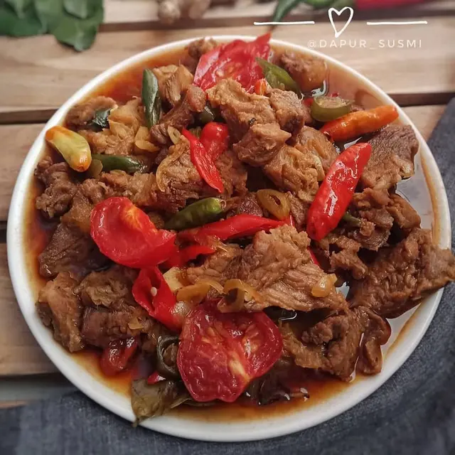 ilustrasi Resep daging kecap rumahan/Instagram/@bundaresep.id