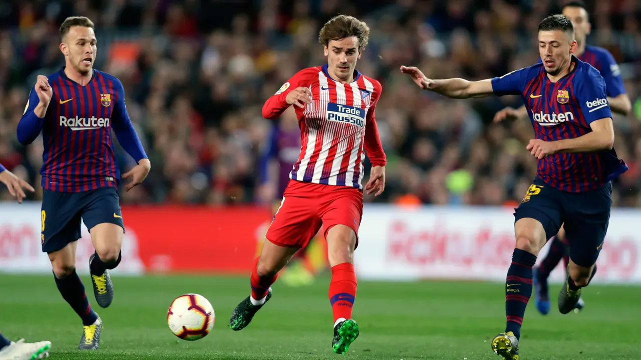Aksi Antoine Griezmann yang Akan Hengkang dari Atletico Madrid