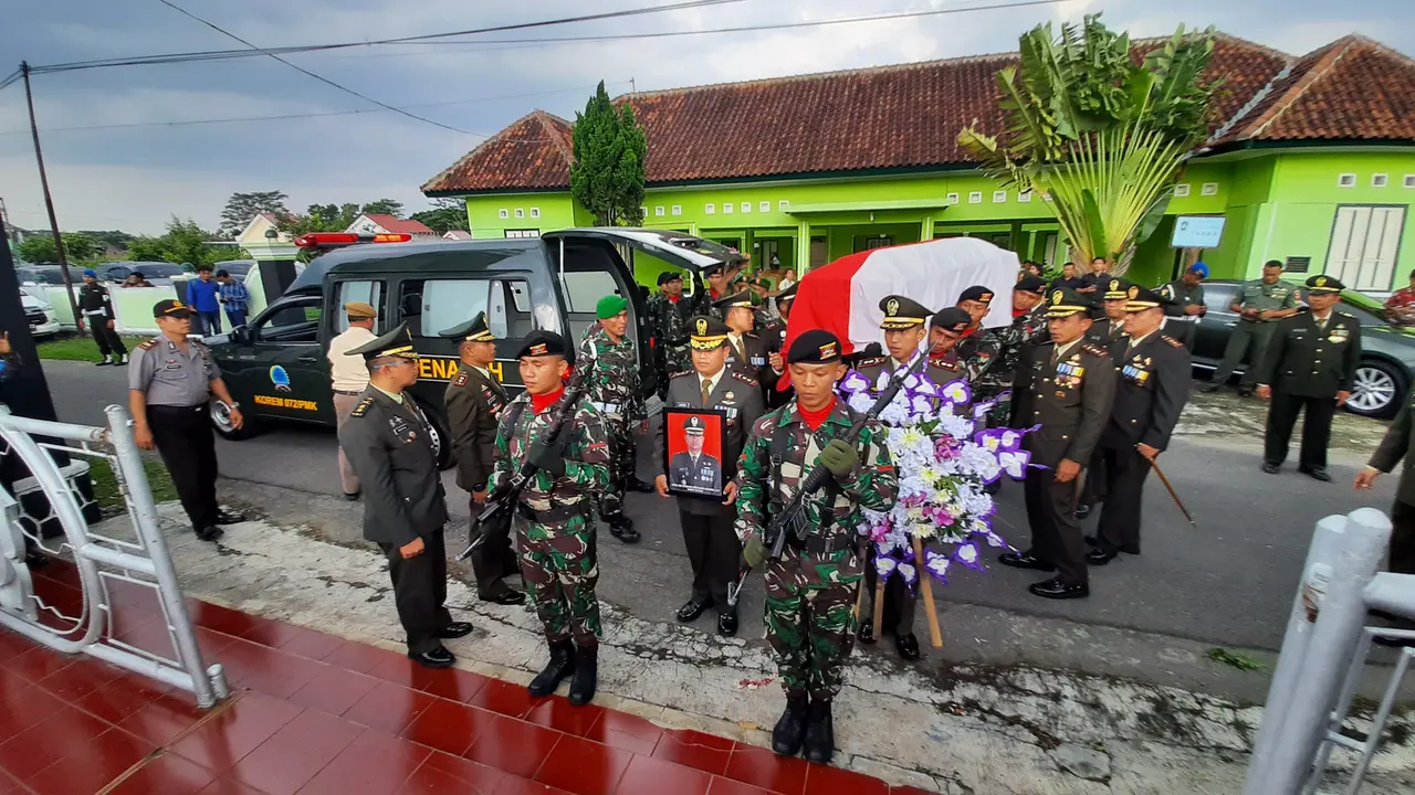 Pemakaman Dandim 1011/Kuala Kapuas