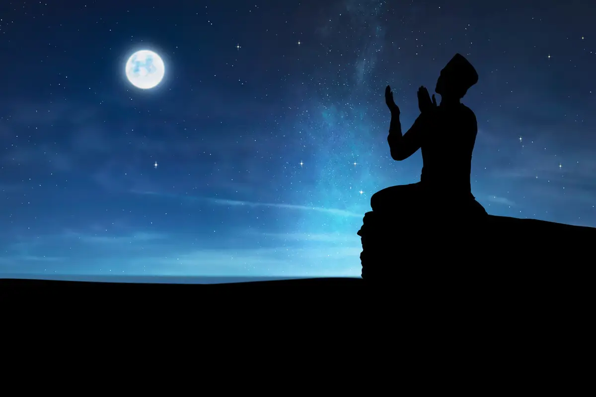 Ilustrasi malam Lailatul Qadar