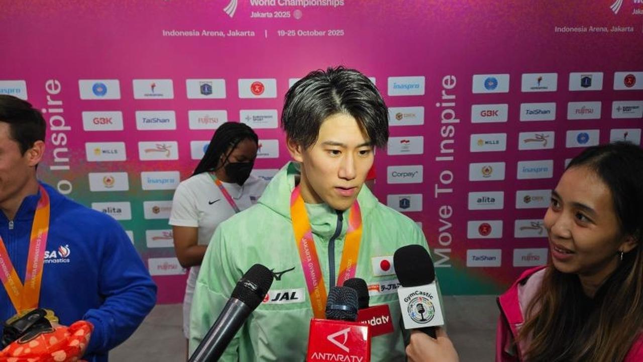 Trivia: Raih Emas All-Around Tiga Kali, Daiki Hashimoto Belum Puas Dua Medali Kejuaraan Dunia Senam Artistik