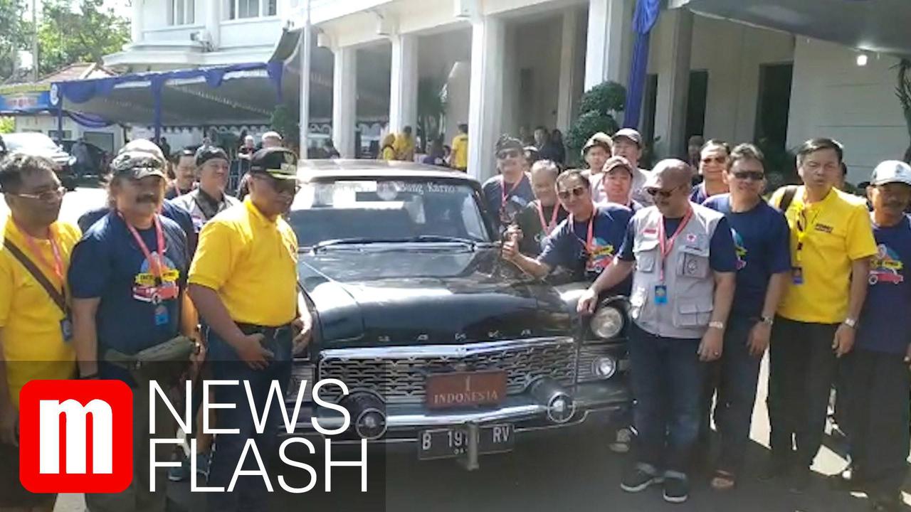 VIDEO: Melihat Pameran Mobil Dinas Bung Karno, Tak Pernah Dipasangi Anti Peluru