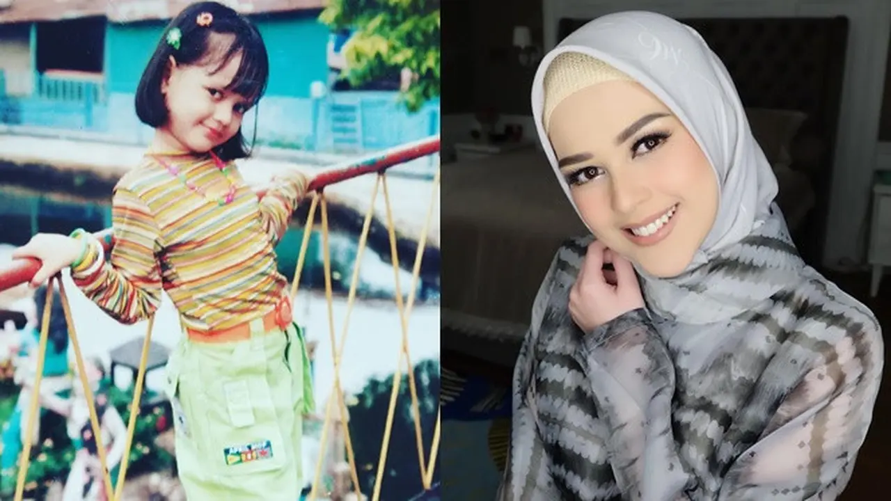 6 Potret Masa Kecil Cut Meyriska Ini Menggemaskan