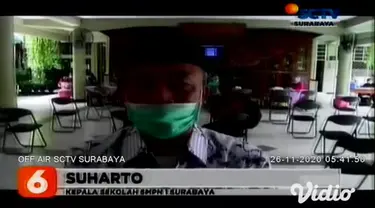 Jelang kegiatan sekolah tatap muka tingkat SMP di Surabaya, Jawa Timur, yang direncanakan pada awal Desember 2020 mendatang, Pemkot Surabaya menggelar swab test untuk 5.000 siswa SMP Kelas 9.