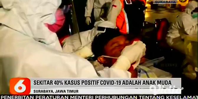 VIDEO: 308 Warga Terjaring Rapid Test Antigen di Kawasan Ketabang Kali Surabaya
