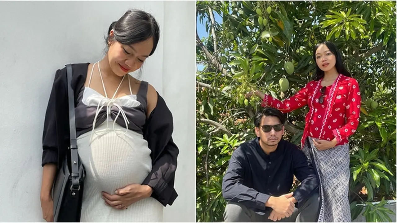Makin Buncit, Ini 6 Potret Fathia Izzati Vokalis Reality Club Pamer Baby Bump