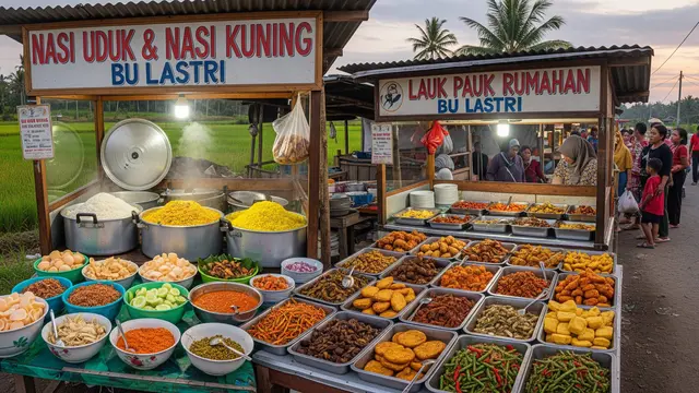 Ide Kombinasi 2 Usaha Makanan Kecil di Rumah Desa Pinggir Jalan
