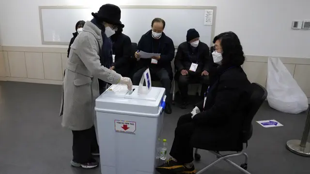 FOTO: Korea Selatan Gelar Pemilihan Presiden