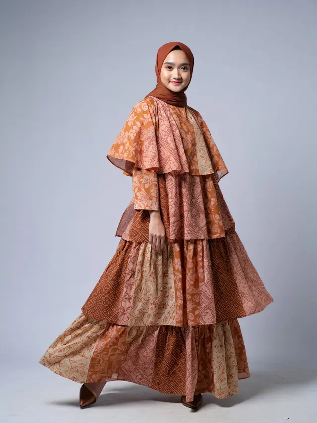 Model Gamis Batik Wanita yang Cocok untuk Hijabers