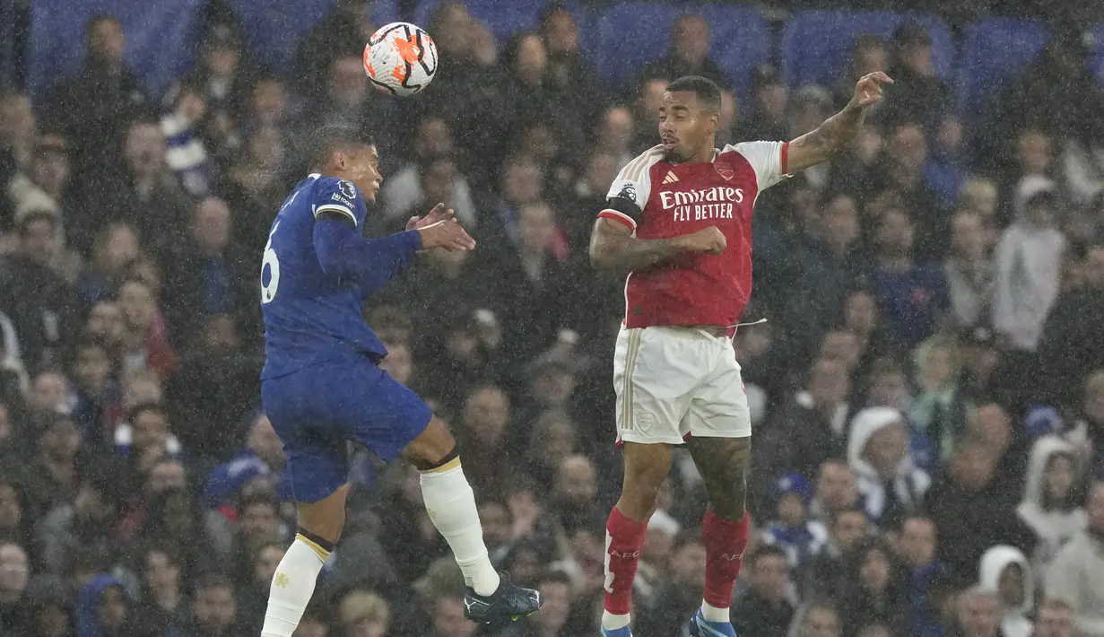 Hasil ini membuat Chelsea kini memiliki 12 poin (M3 S3 K3) di papan tengah. (AP Photo/Frank Augstein)