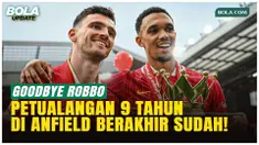 Andy Robertson akan meninggalkan Liverpool akhir musim setelah 9 tahun. Arne Slot memuji kontribusi dan karakter sang bek, di tengah persiapan laga kontra Fulham dan tekanan finis lima besar Premier League.