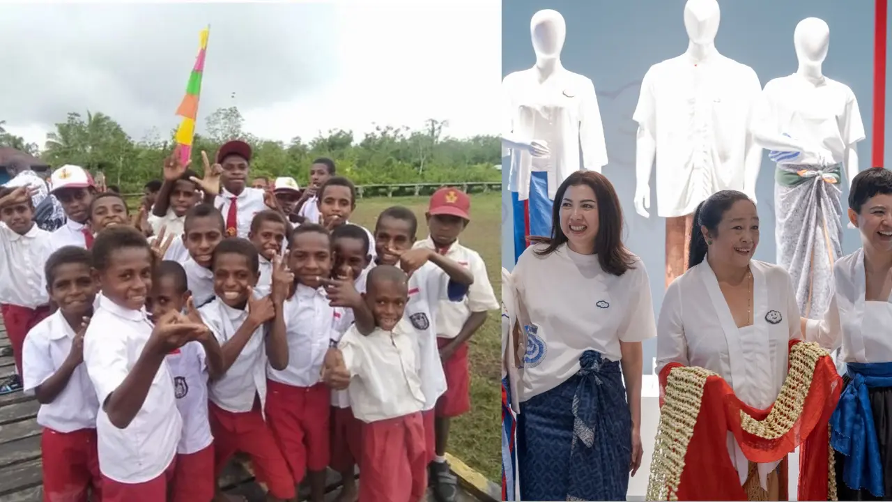 Fimela Figure: One Fine Sky Wujudkan Mimpi Anak Indonesia Punya Seragam Sekolah yang Layak