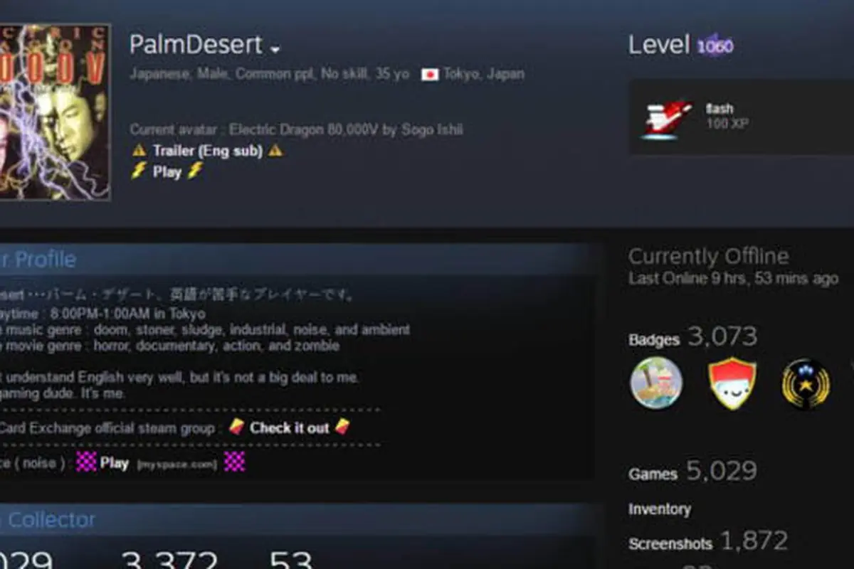Steam Level