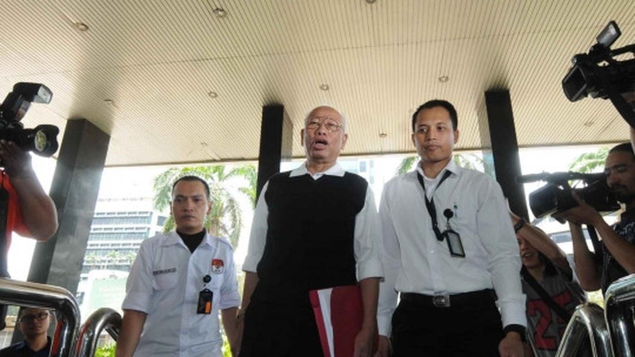 Ketua Dewan Pers Bagir Manan mendatangi KPK