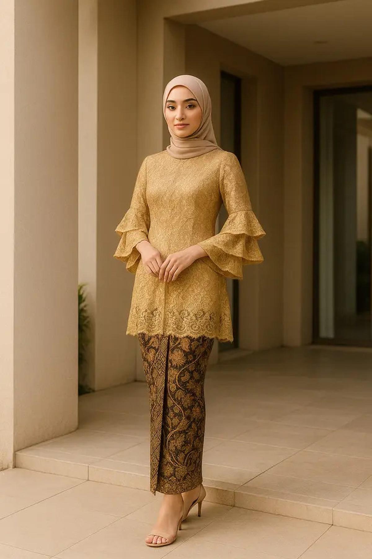 8 Model Brokat Panjang Bawahan Batik Terbaru 2025, Tren Elegan dan Modern