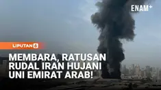 Kepulan asap tebal terlihat membumbung di Sharjah dan Dubai pada Minggu setelah serangan Iran menghantam sejumlah titik di Uni Emirat Arab. Di kawasan industri Sharjah, sebuah gudang terbakar hebat akibat dampak serangan.