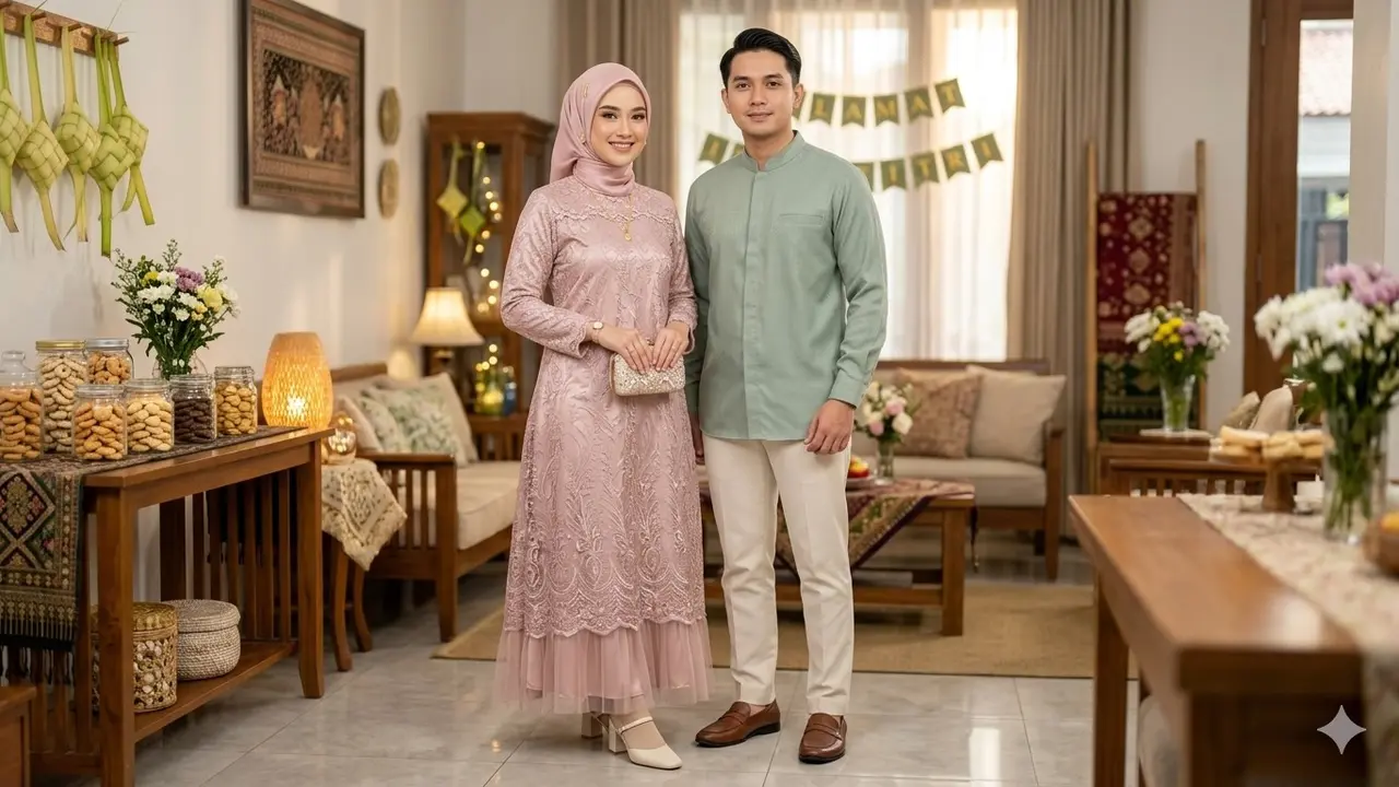 Baju Buat Lebaran Model Sekarang (Foto: Gemini AI)