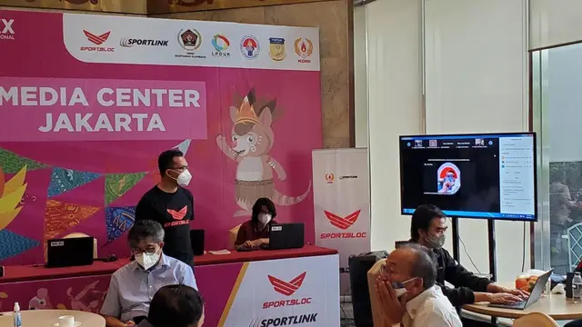 Media Center PON XX Papua di Jakarta